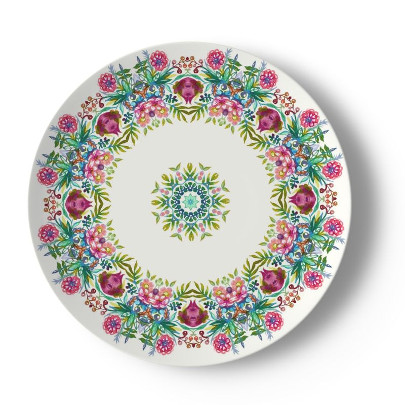 Cloister Garden Medallion Plate