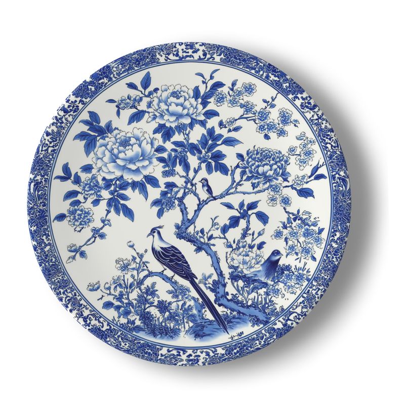Amara Selçuk x Cenora Songbird Garden Porcelain Plate