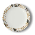 Golden Camellia Porcelain Plate