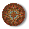 Sunfire Mandala Porcelain Plate