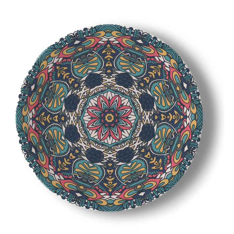 Radiant Mandala Plate