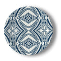 Indigo Geometry Plate