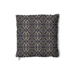 Golden Lattice Pillow
