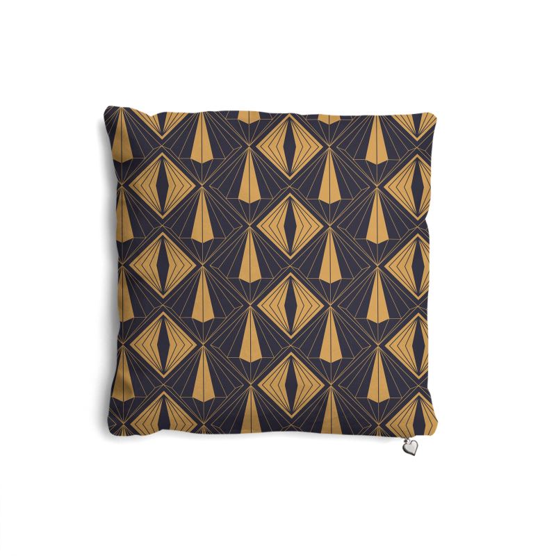 Atelier Marenne x Cenora's  Golden Prism Deco Cushion