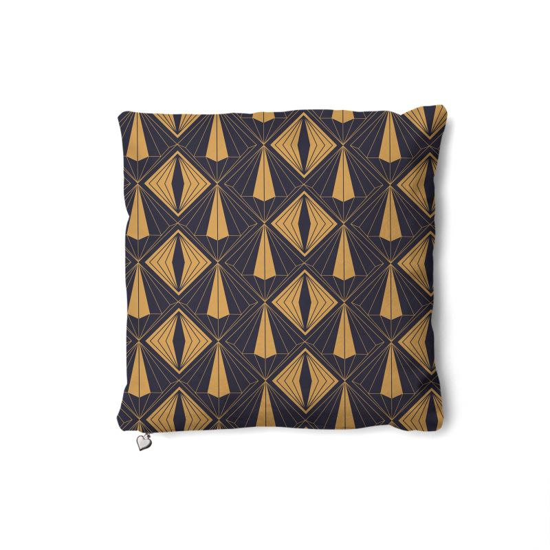 Atelier Marenne x Cenora's  Golden Prism Deco Cushion