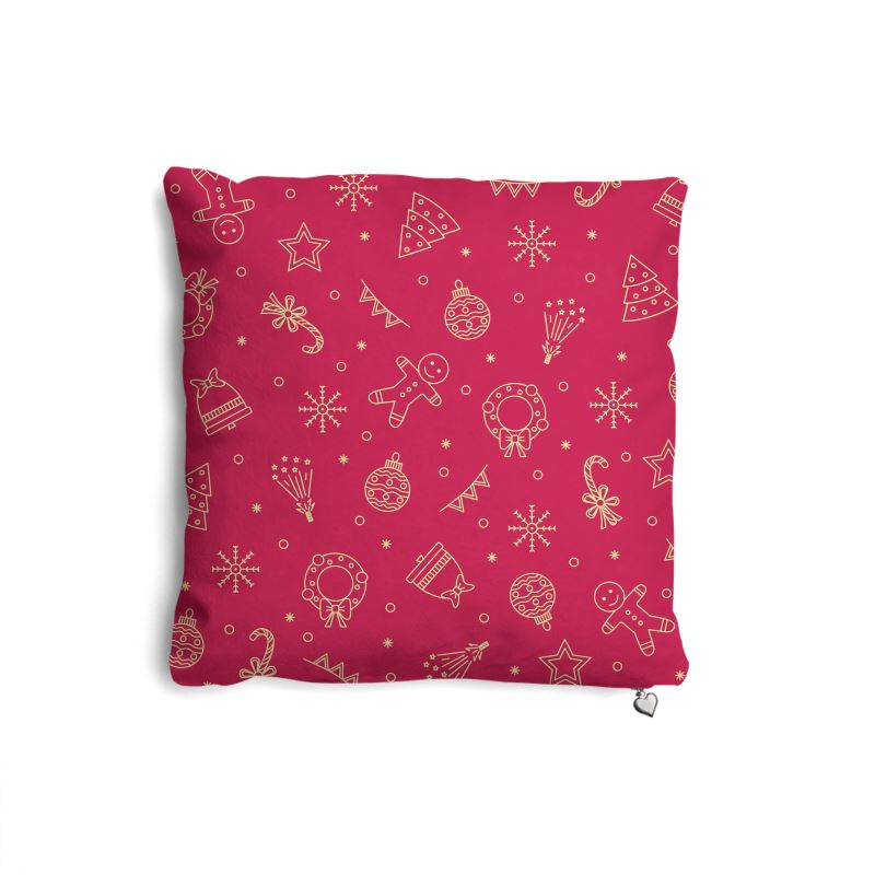 Holiday Cheer Festive Cushion