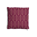 Royal Garnet Art Deco Cushion