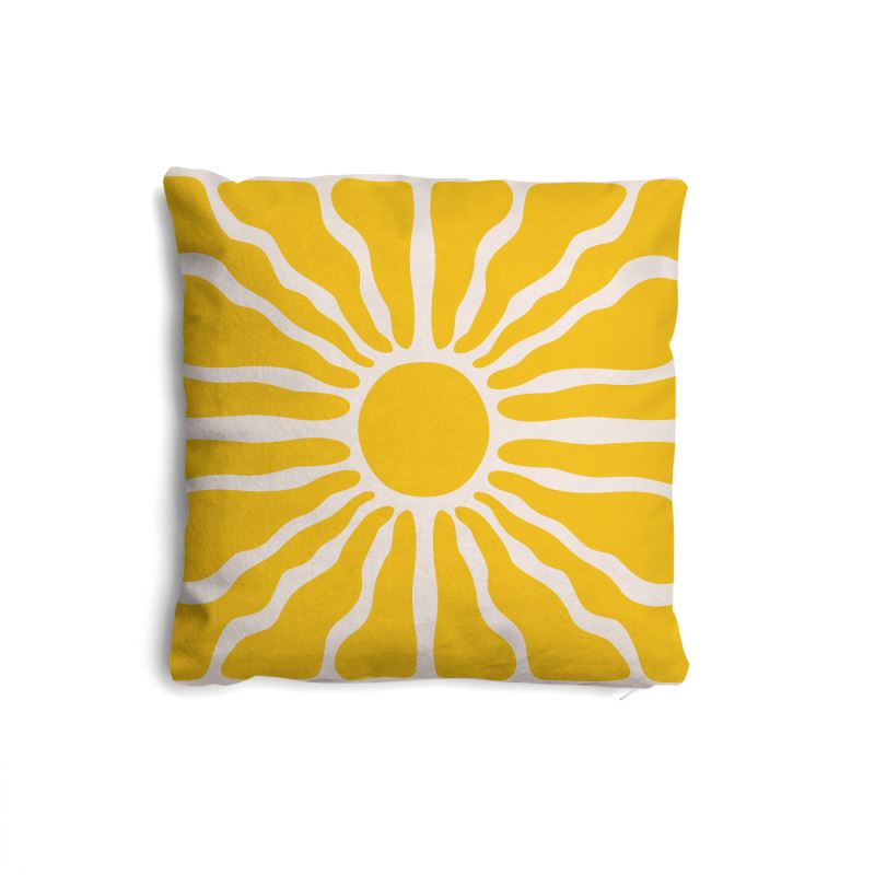 Golden Sol Radiance Cushion