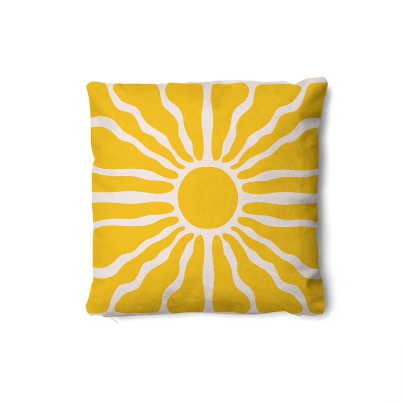 Golden Sol Radiance Cushion