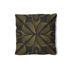 Golden Eclipse Luxe Cushion