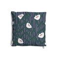 Twilight Bloom Decorative Cushion