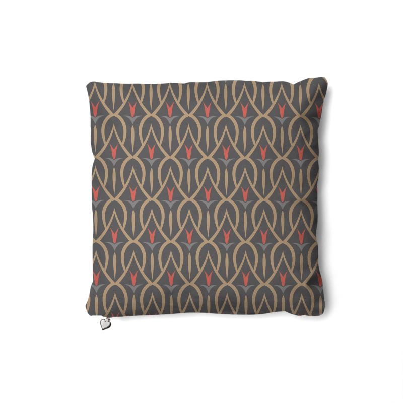 Ember Lattice Luxe Cushion
