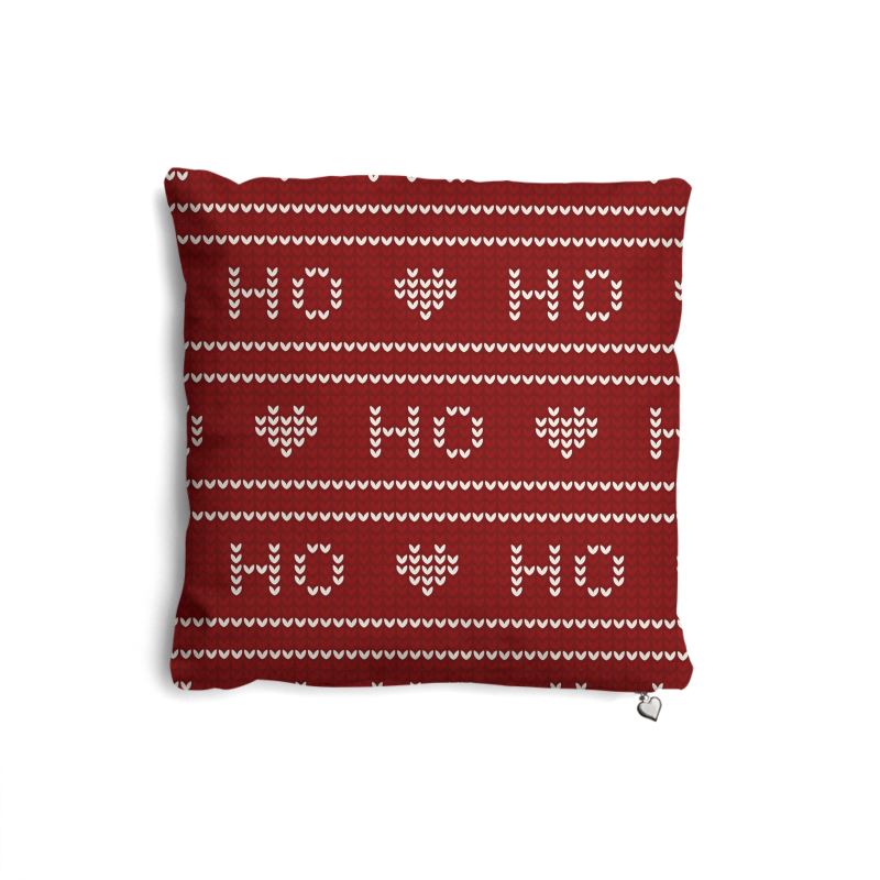 Festive Ho Ho Holiday Cushion