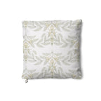 Golden Whisper Botanical Cushion