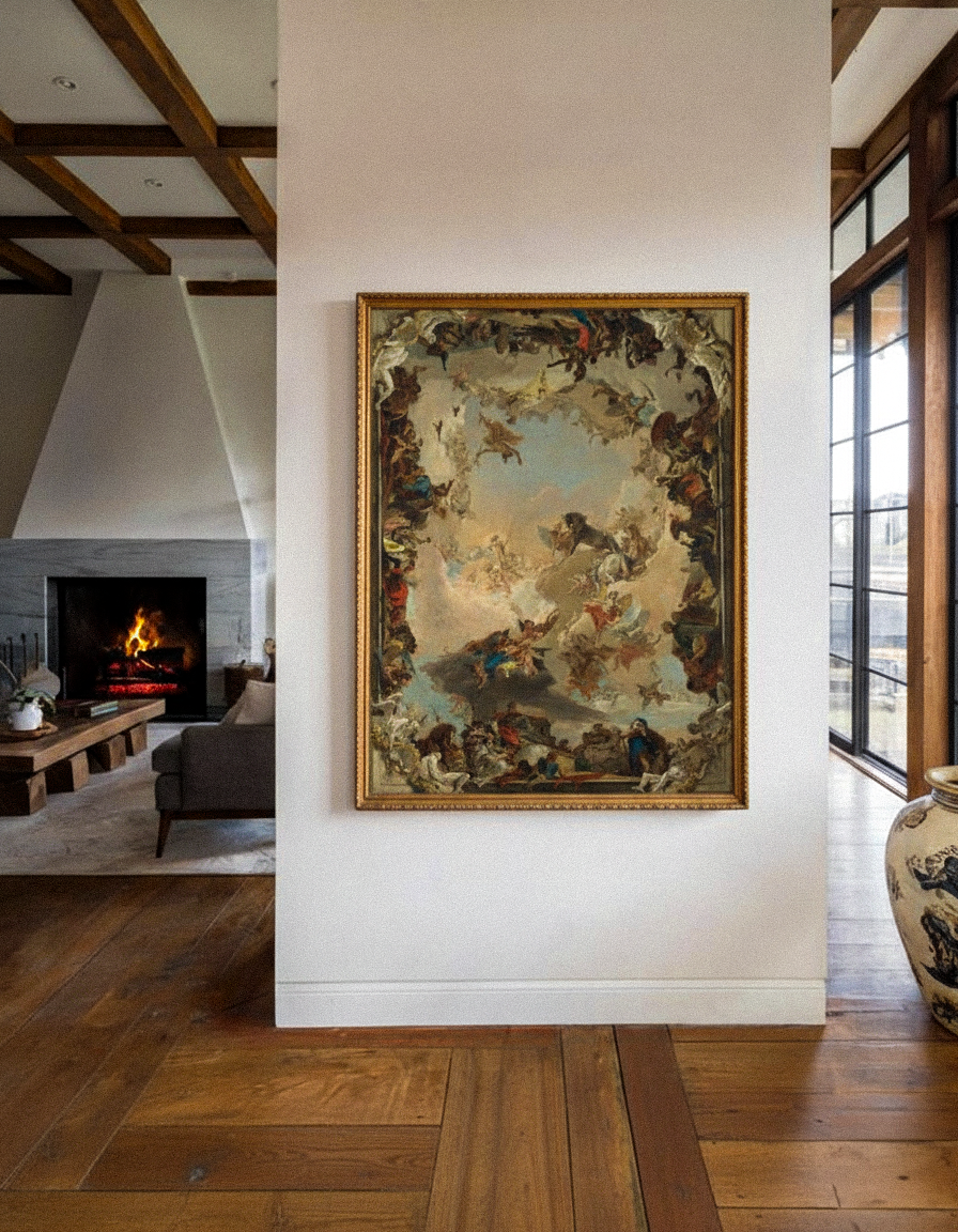 Giovanni Battista Tiepolo: Allegory of the Planets and Continents (175