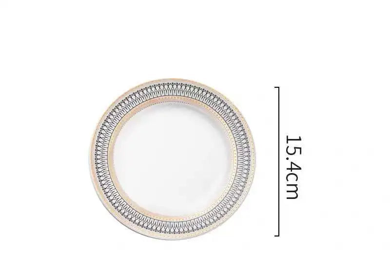 Imperial Elegance Fine Porcelain Dinnerware Set