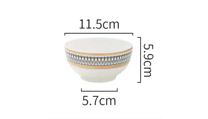 Imperial Elegance Fine Porcelain Dinnerware Set