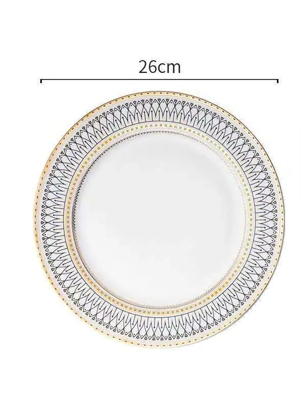 Imperial Elegance Fine Porcelain Dinnerware Set