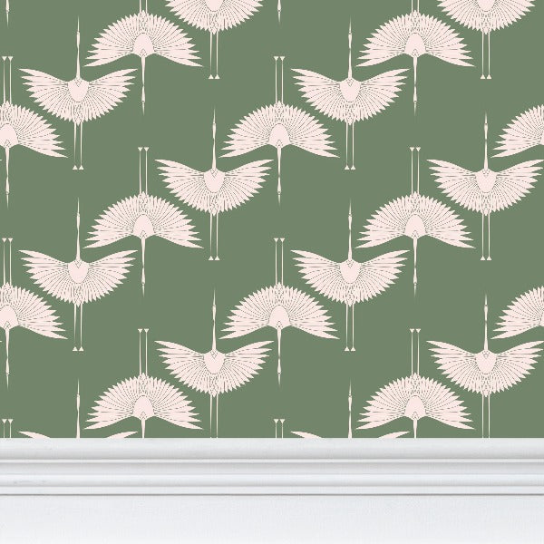 Imperial Cranes, 1924 – Silk Vista Edition