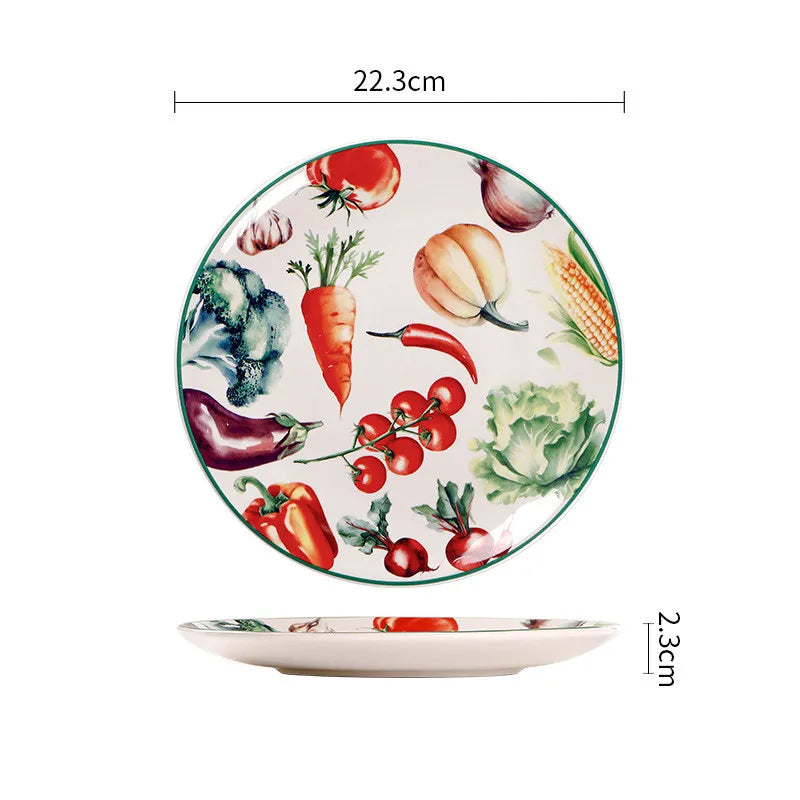 Exquisite Ceramic Dinner Plate