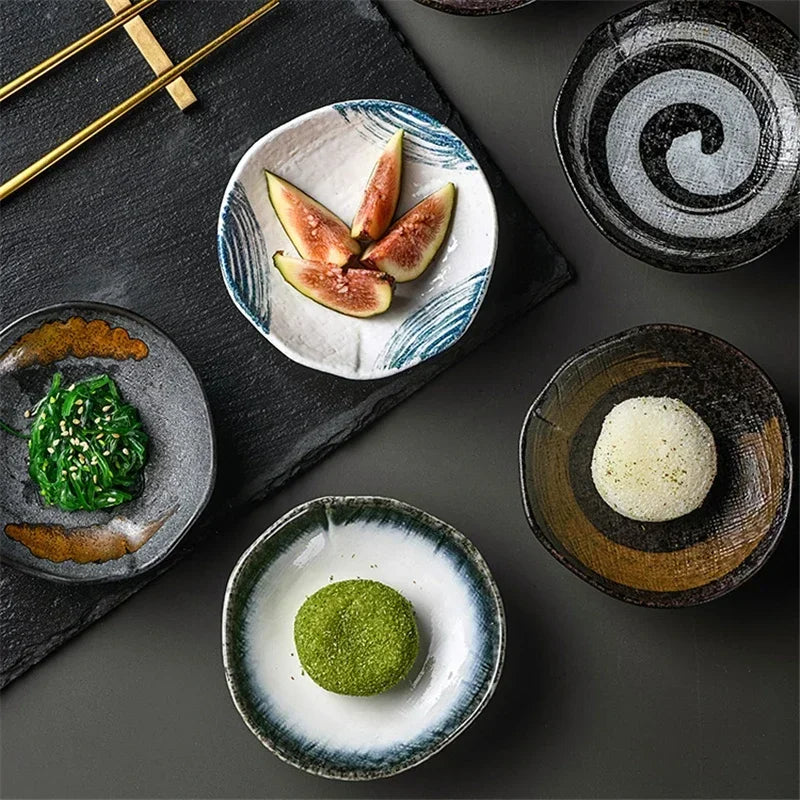 Artisan Pedestal Ceramic Bowls