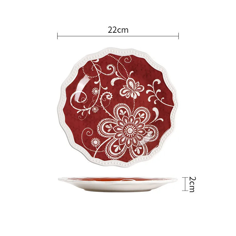 Exquisite Ceramic Dinner Plate