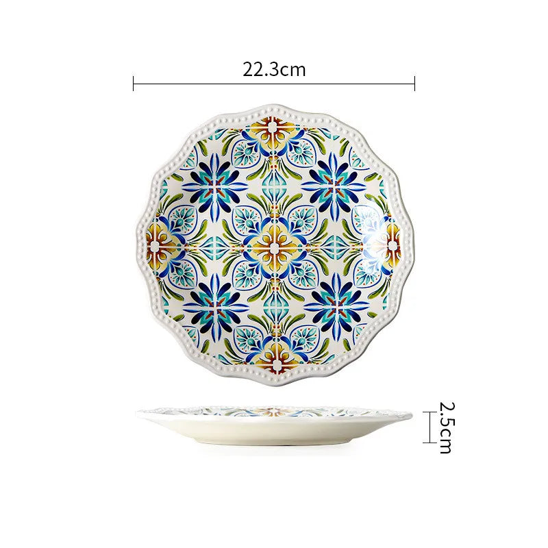 Exquisite Ceramic Dinner Plate