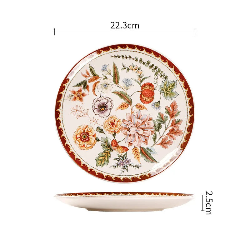 Exquisite Ceramic Dinner Plate